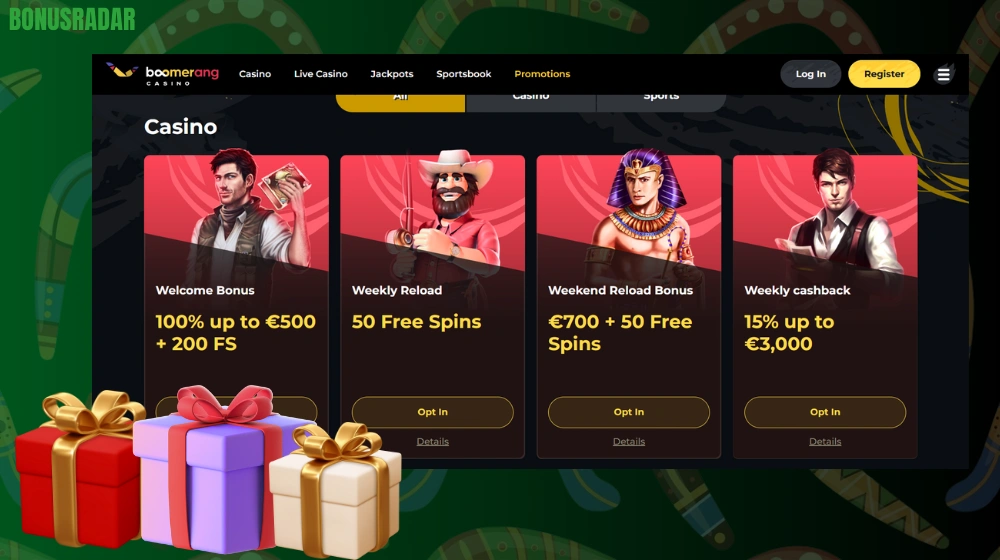 Boomerang Druge promocije