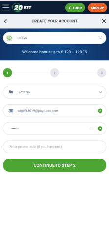 Dodaj osebne podatke