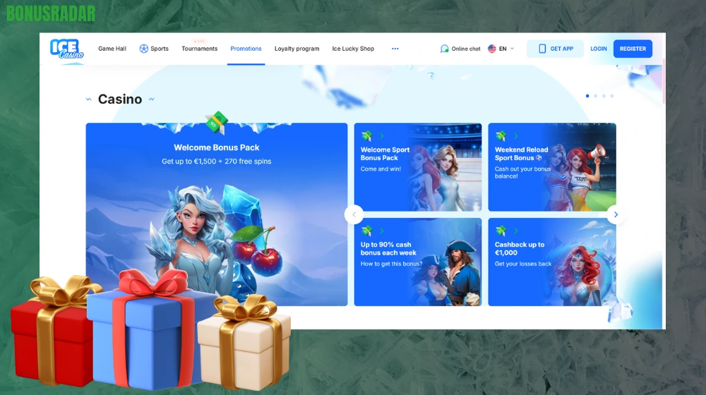 Druge promocije Ice casino