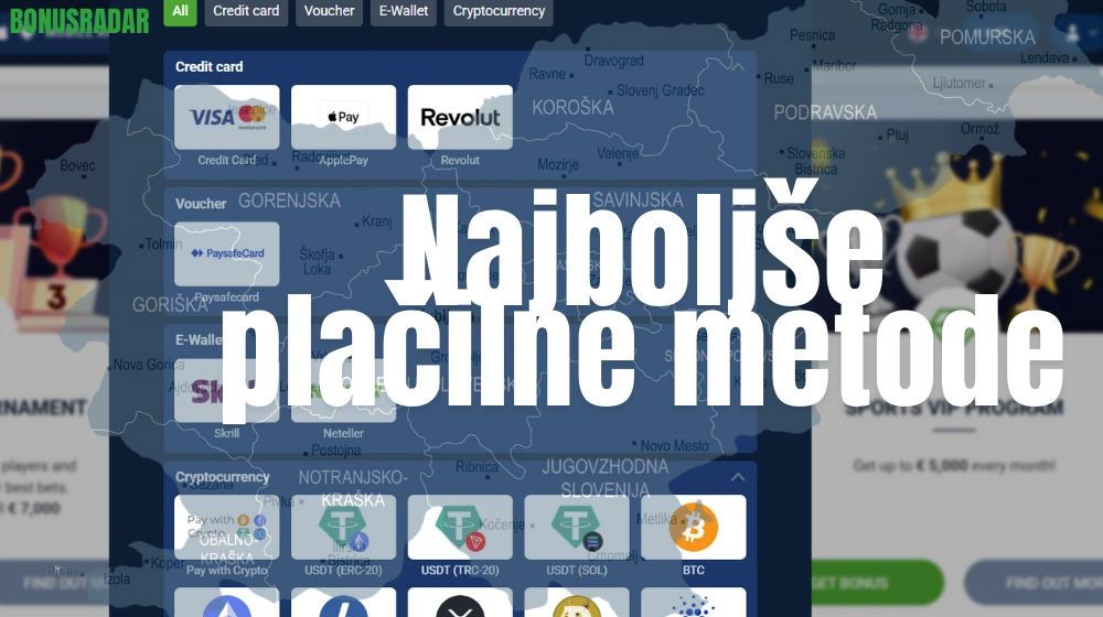 Najboljše plačilne metode