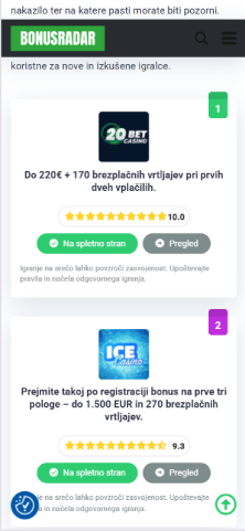 Najdi spletni kazino