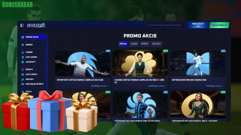 Sportaza Casino bonus