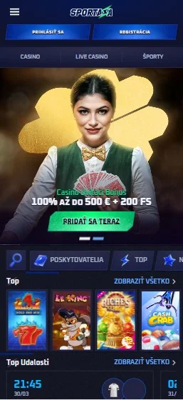 Začni z registracijo.