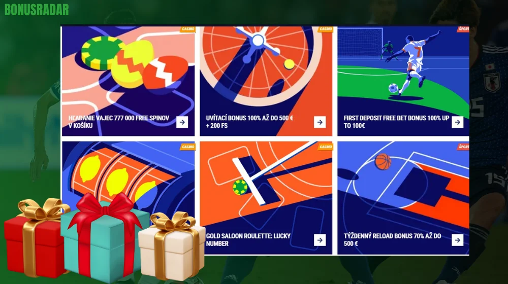 Bonus dobrodošlice v igralnici Tiki Taka