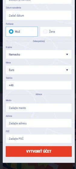 Zaključite ustvarjanje profila.