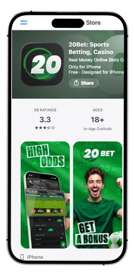 20Bet App za iOS