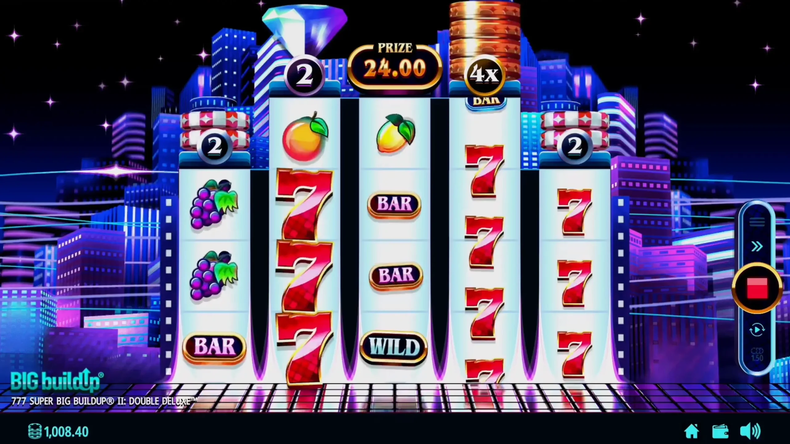 777 Super Big BuildUp II Double Deluxe
