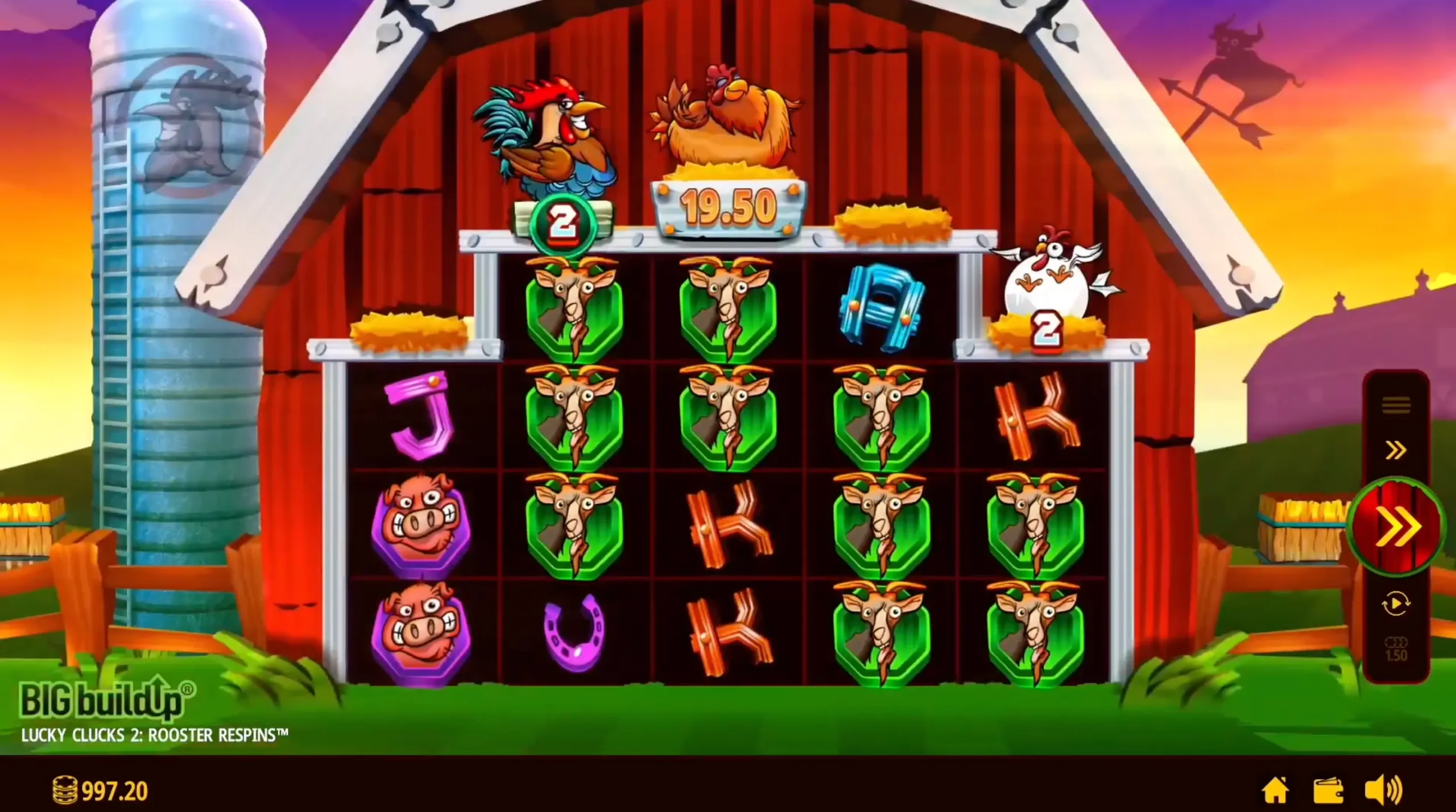 Lucky Clucks 2 Rooster Respins