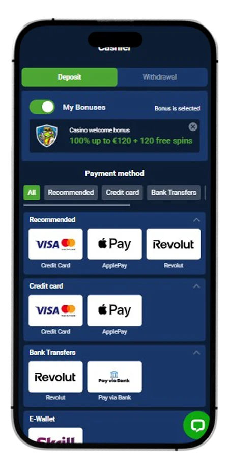 denar z 20Bet Casino