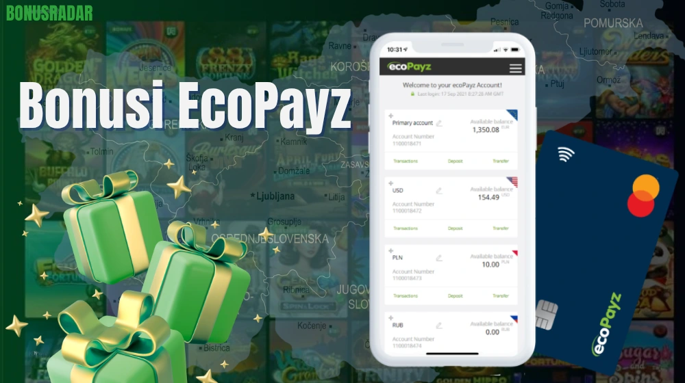 Bonusi in promocije v EcoPayz
