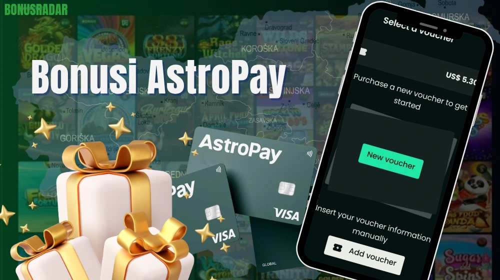 Bonusi in promocije v igralnicah Astropay