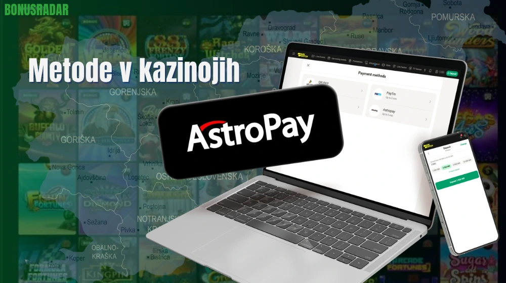 Najboljše Astropay igralnice v Sloveniji