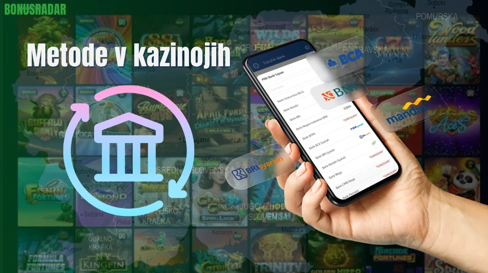 Najboljše Bank Transfer Casinos v Sloveniji