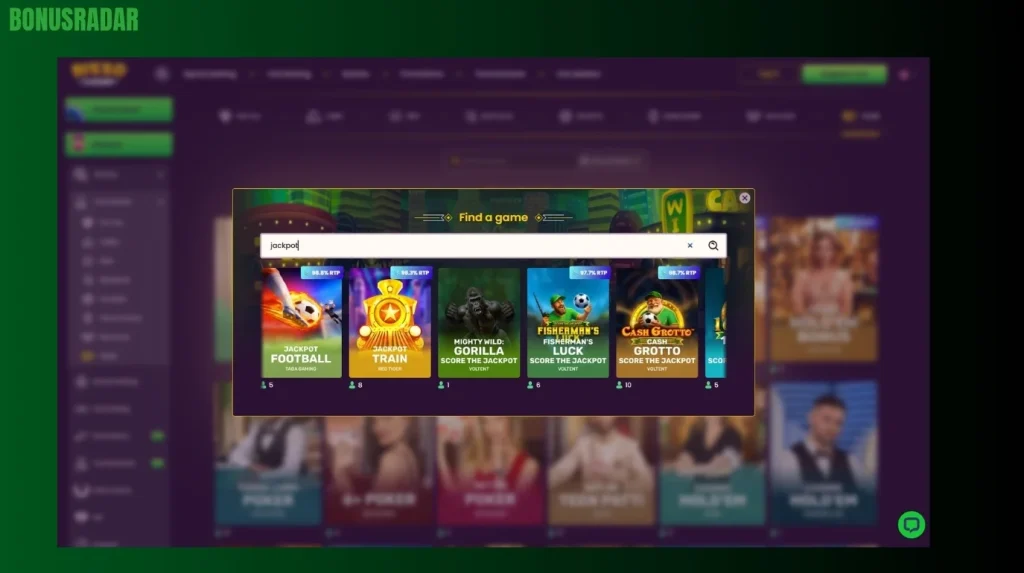 Igralni avtomati in jackpot