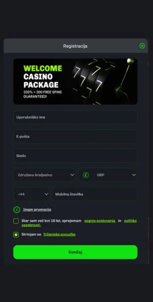 obisci uradno stran velobet klikni registracijo