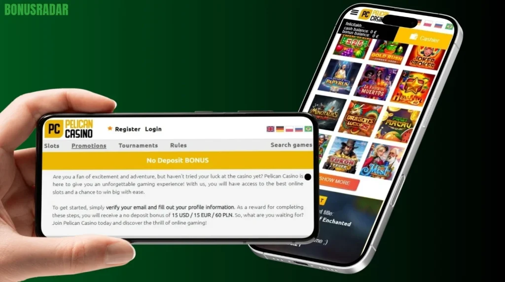 Mobilna Izkušnja pri Pelican Casino