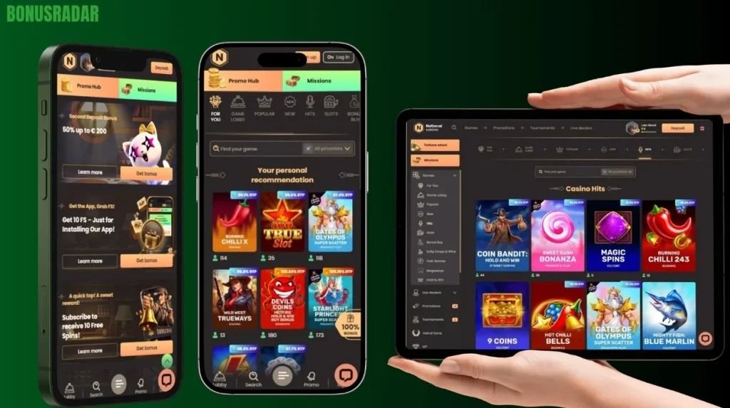National Casino Mobilna Izkušnja