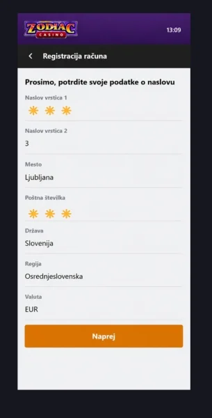 Zodiac Casino igraj zdaj